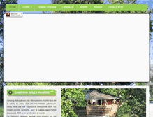Tablet Screenshot of campingbelleriviere.fr